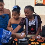 kids dressed in halloween costume