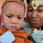 child in halloween costume